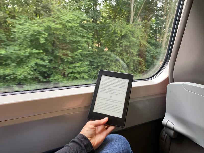 An 8 hour train journey is the perfect opportunity to immerse yourself in a great read!